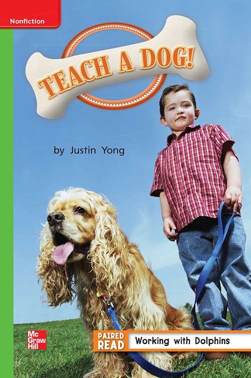 Book cover of Teach A Dog! [Beyond Level, Grade 1]