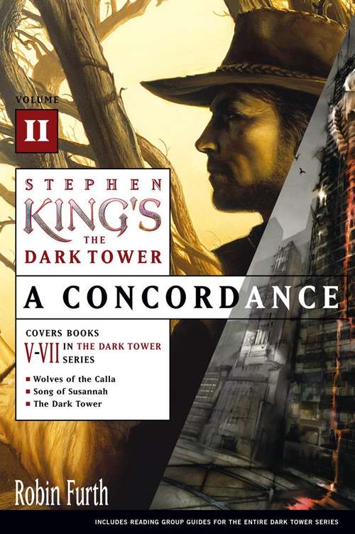 Book cover of Stephen King's The Dark Tower: A Concordance, Volume II