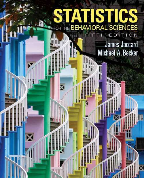 Book cover of Statistics for the Behavioral Sciences (Fifth Edition)