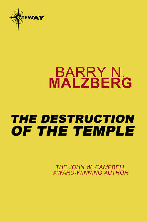 Book cover of The Destruction of the Temple