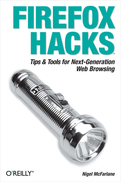 Book cover of Firefox Hacks