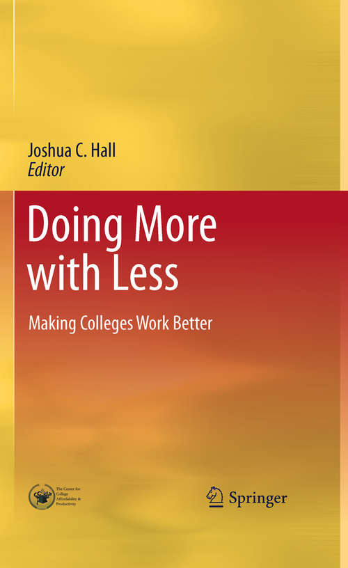 Book cover of Doing More with Less