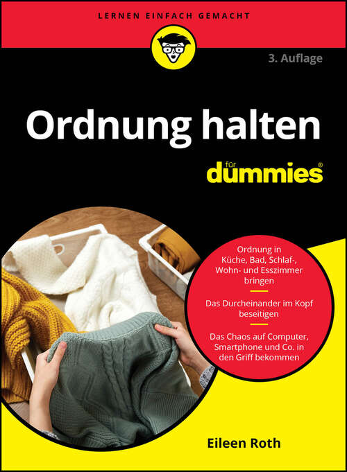Book cover of Ordnung halten für Dummies (3. Auflage) (Für Dummies)