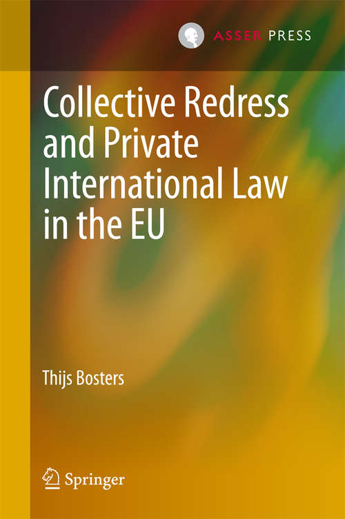Book cover of Collective Redress and Private International Law in the EU