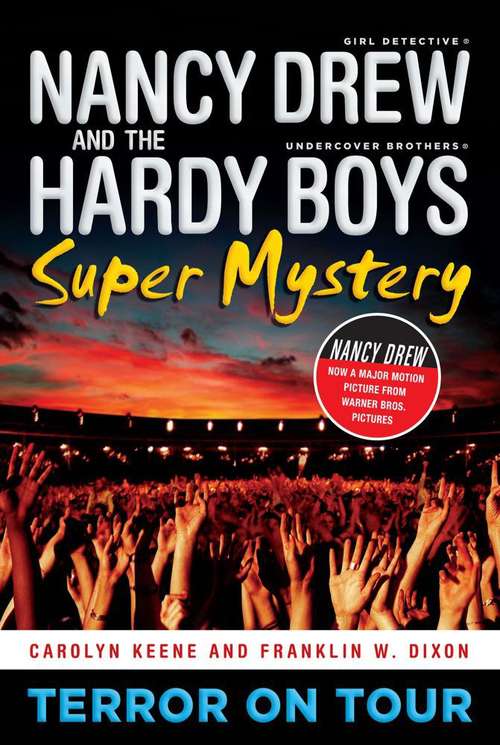 Book cover of Terror on Tour (Nancy Drew and the Hardy Boys Super Mysteries #1)
