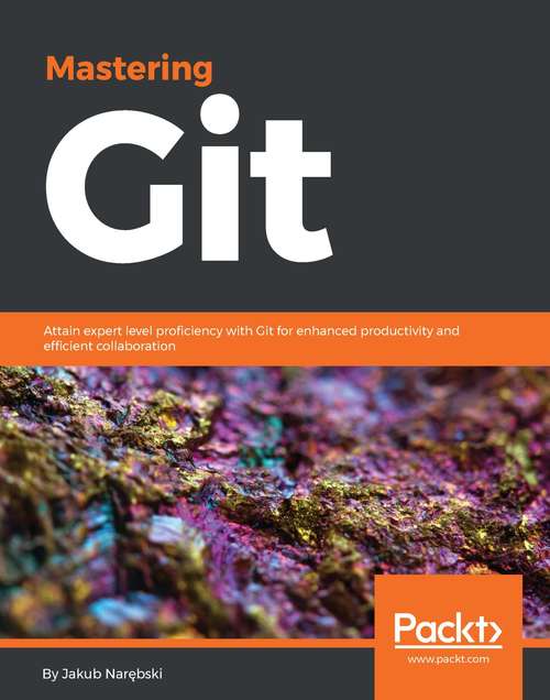 Book cover of Mastering Git