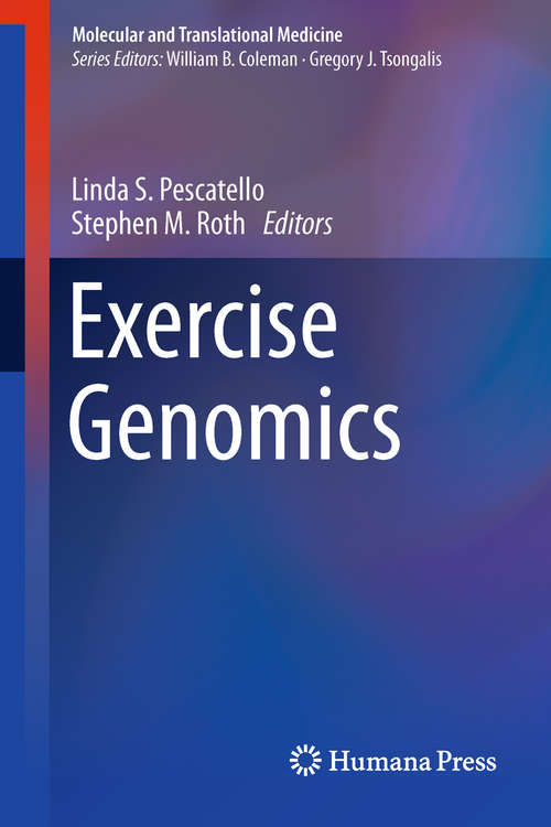 Book cover of Exercise Genomics