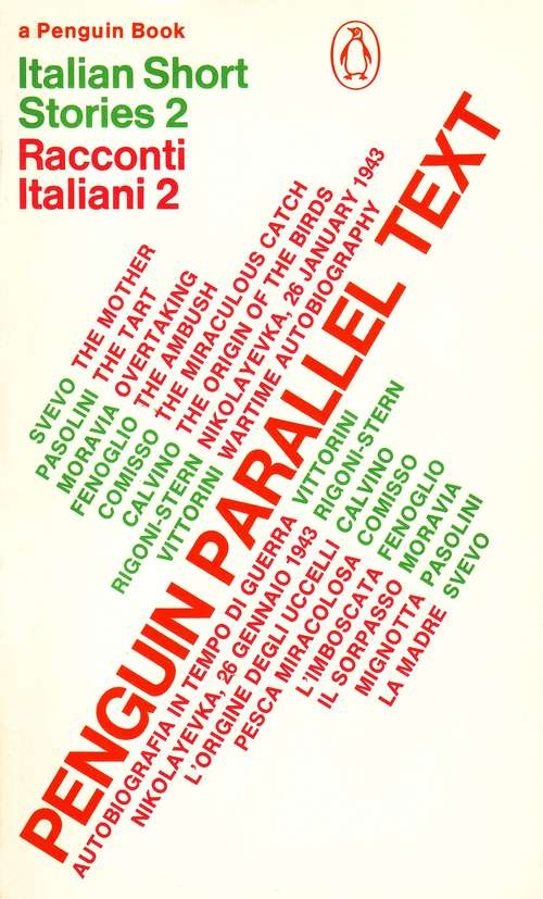 Book cover of Italian Short Stories