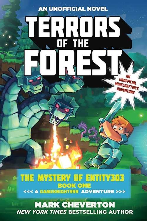 Book cover of Terrors of the Forest: A Gameknight999 Adventure (The Mystery Of Entity303 #2)