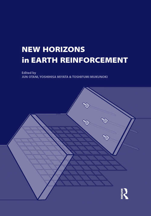 Book cover of New Horizons in Earth Reinforcement: Book + CD-ROM