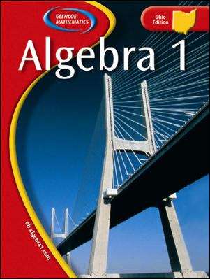 Book cover of Algebra 1 (Ohio Edition)