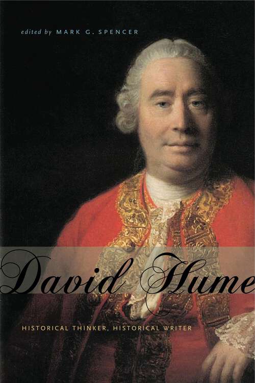 Book cover of David Hume: Historical Thinker, Historical Writer