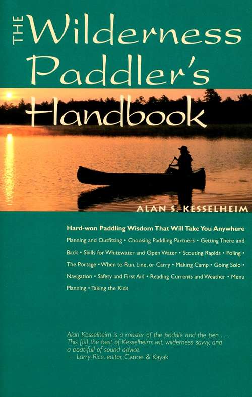Book cover of The Wilderness Paddler's Handbook
