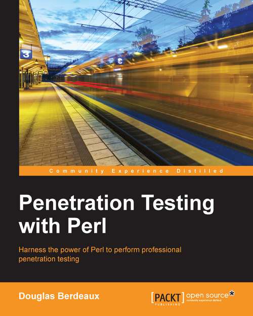 Book cover of Penetration Testing with Perl