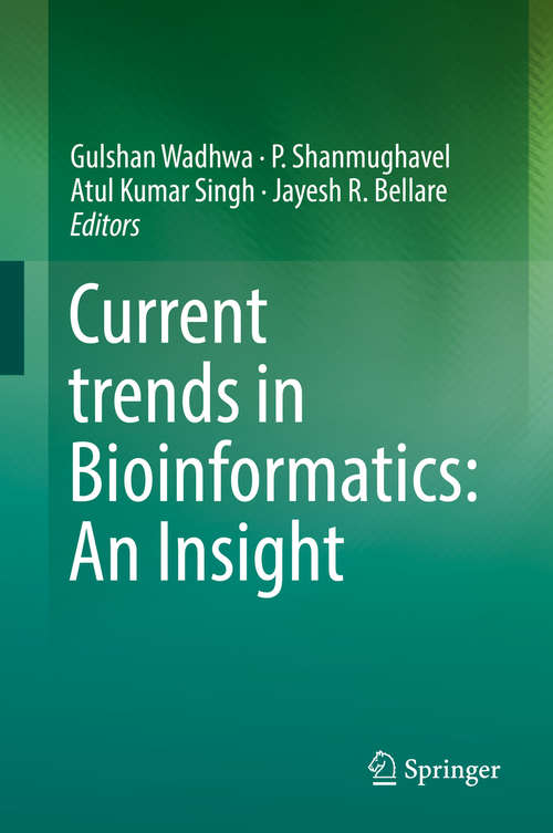 Book cover of Current trends in Bioinformatics: An Insight