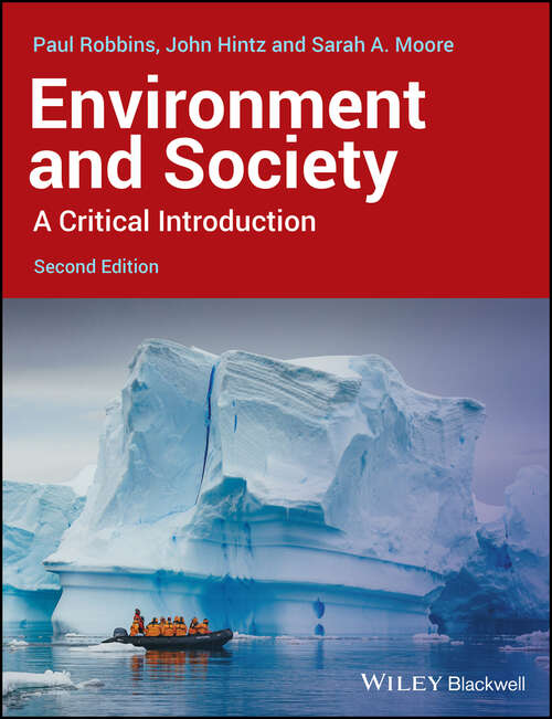 Book cover of Environment and Society: A Critical Introduction