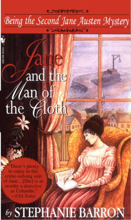 Book cover of Jane and the Man of the Cloth: Being the Second Jane Austen Mystery (Being A Jane Austen Mystery #2)