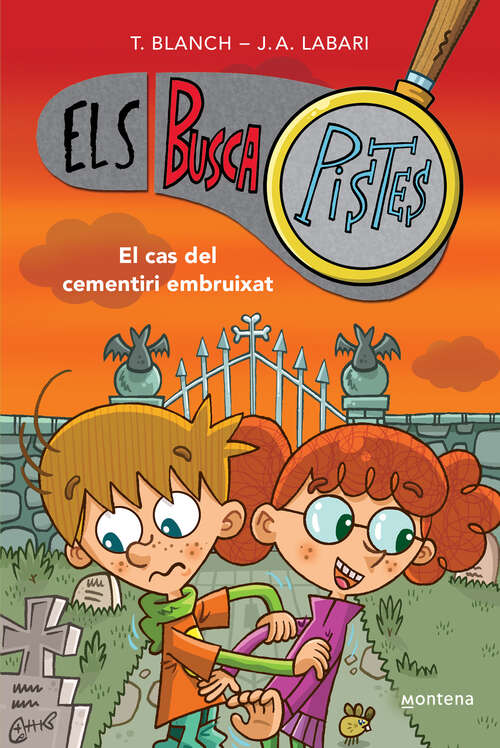 Book cover of El cas del cementiri embruixat: Primeres lectures en català (Els BuscaPistes: Volumen 4)