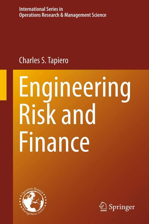 Book cover of Engineering Risk and Finance