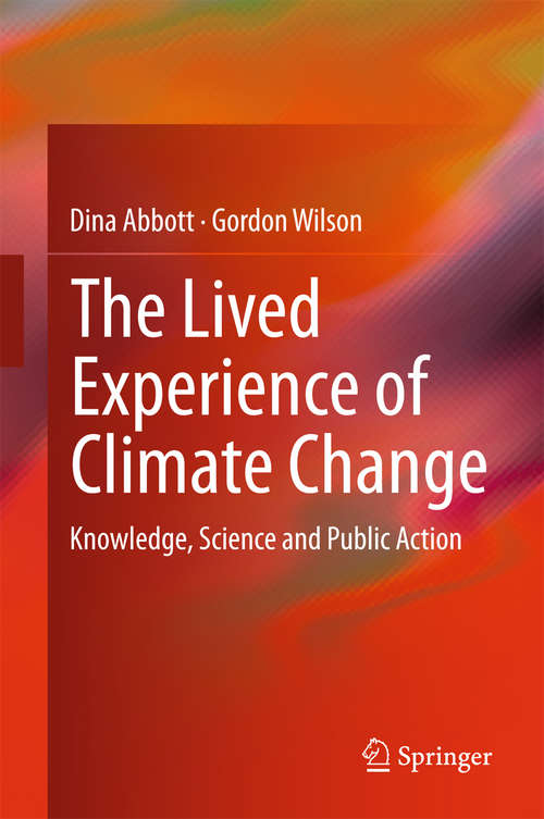 Book cover of The Lived Experience of Climate Change