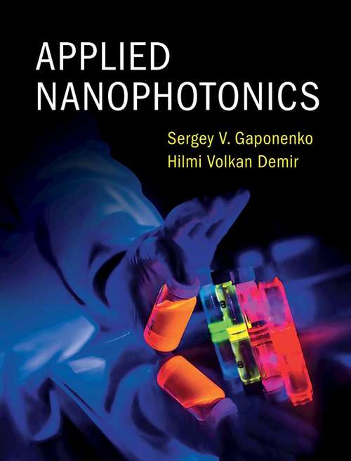 Book cover of Applied Nanophotonics