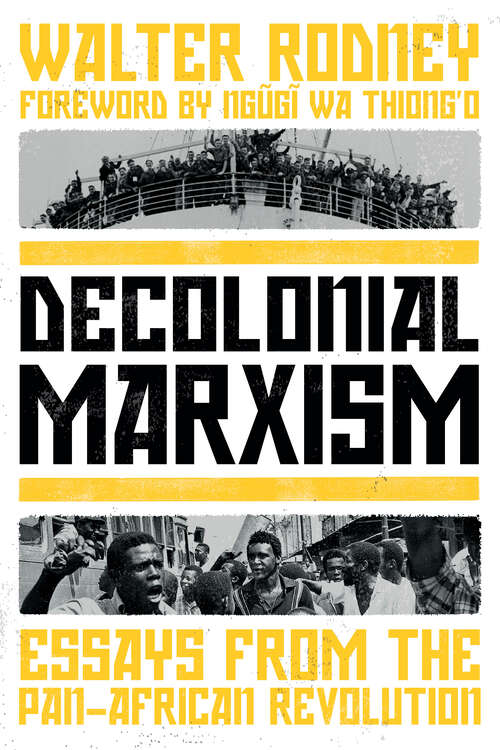 Book cover of Decolonial Marxism: Essays from the Pan-African Revolution