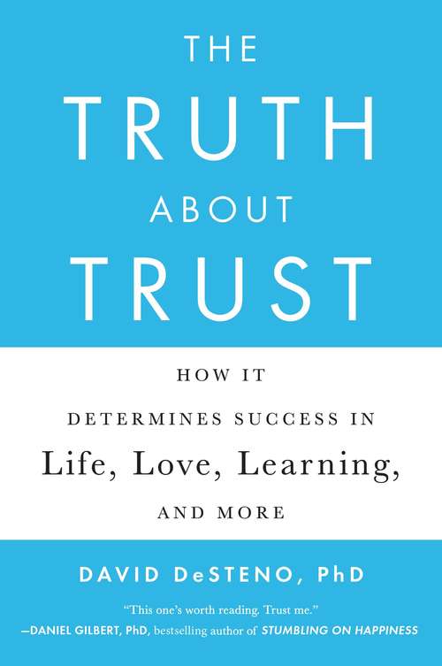Book cover of The Truth About Trust