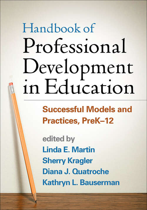 Book cover of Handbook of Professional Development in Education
