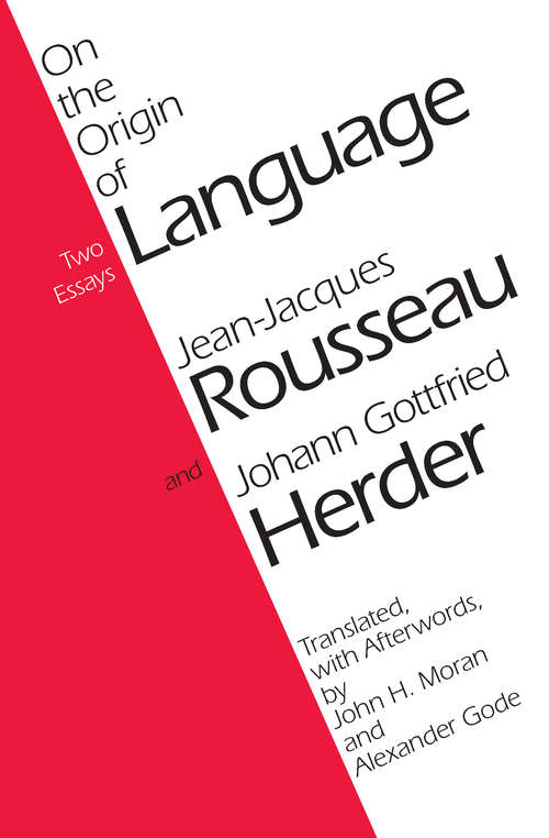 Book cover of On the Origin of Language