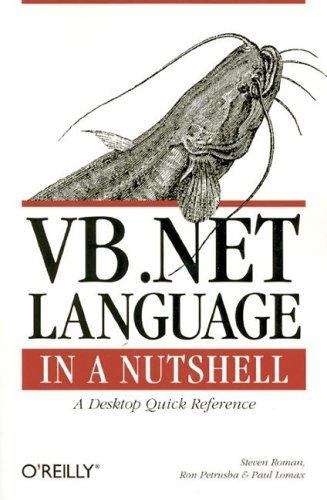 Book cover of VB .NET Language in a Nutshell