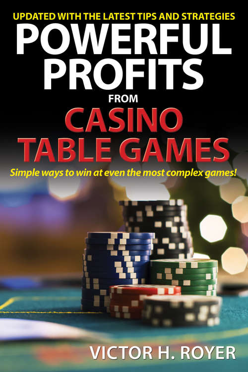 Book cover of Powerful Profits From Casino Table Games