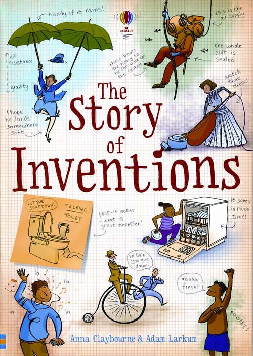 Book cover of The Story of Inventions