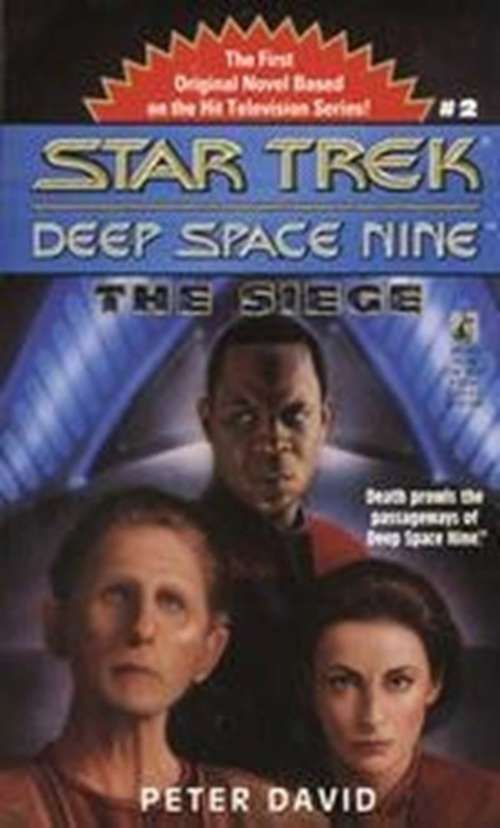 Book cover of The Siege (Star Trek: Deep Space Nine)