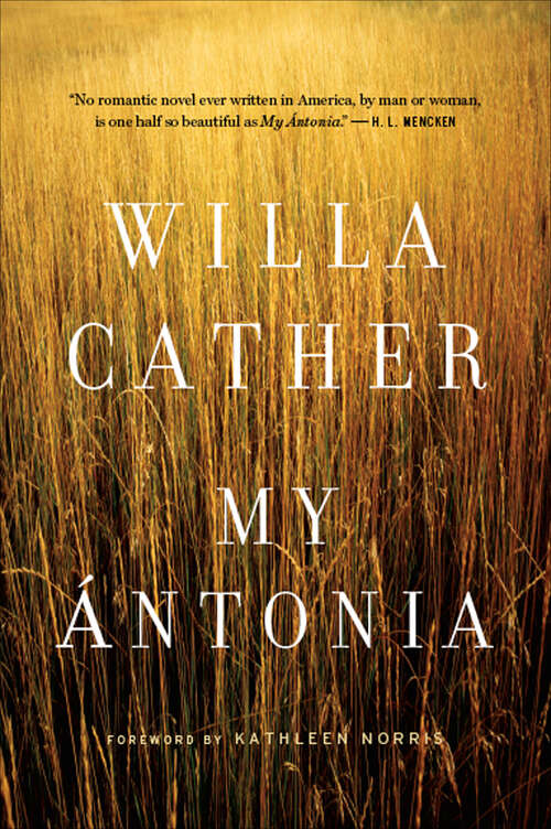 Book cover of My Antonia