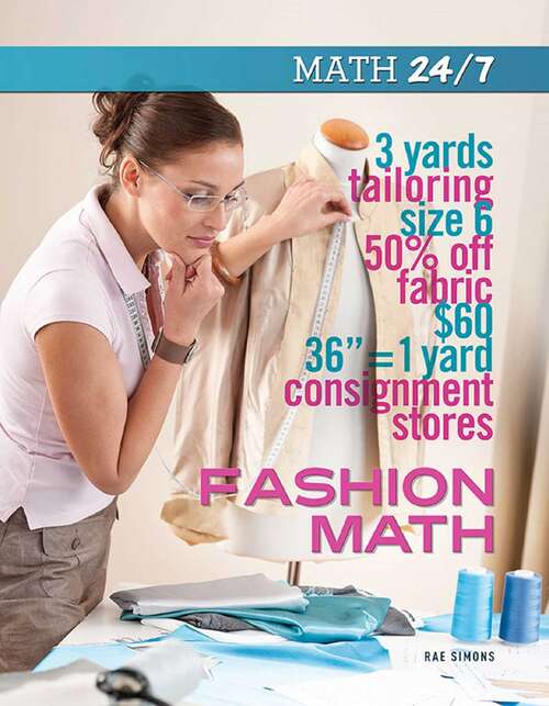 Book cover of Fashion Math (Math 24/7 #10)