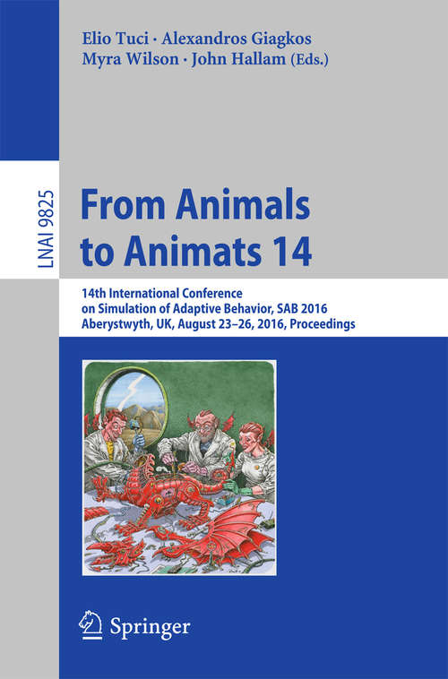 Book cover of From Animals to Animats 14