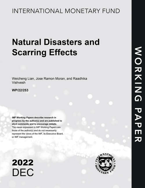 Book cover of Natural Disasters and Scarring Effects