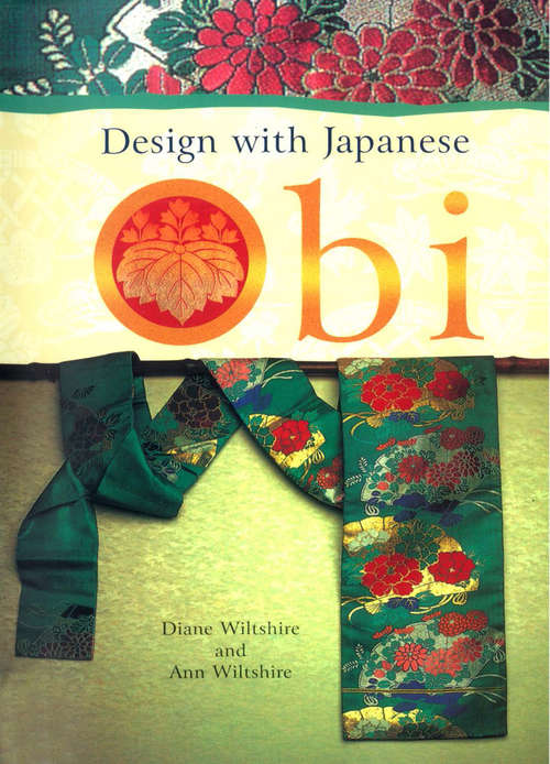 Book cover of Design with Japanese Obi