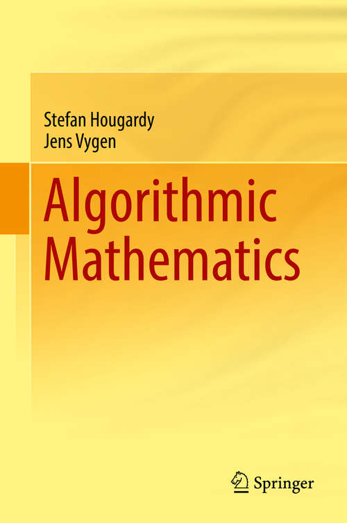 Book cover of Algorithmic Mathematics