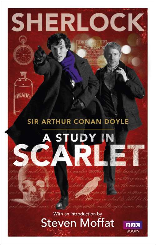 Book cover of Sherlock: A Study in Scarlet