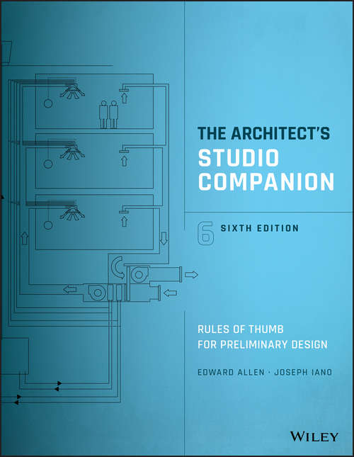 Book cover of The Architect's Studio Companion: Rules of Thumb for Preliminary Design