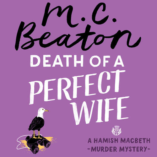 Book cover of Death of a Perfect Wife (Hamish Macbeth #70)