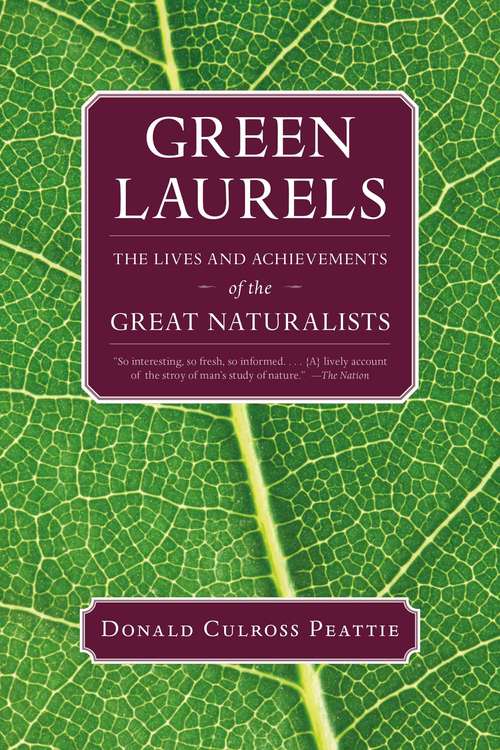 Book cover of Green Laurels