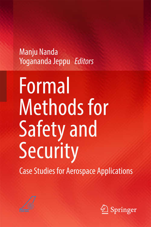 Book cover of Formal Methods for Safety and Security