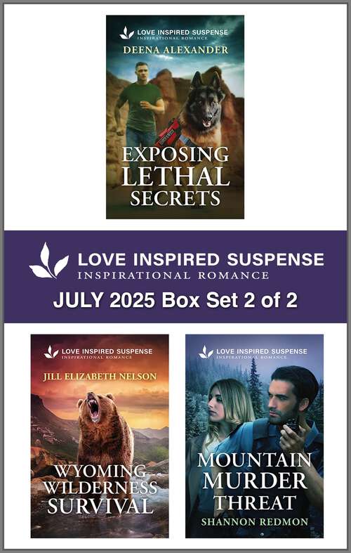 Book cover of Love Inspired Suspense July 2025 - Box Set 2 of 2 (Original)