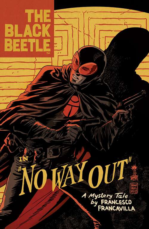 Book cover of The Black Beetle Volume 1: No Way Out