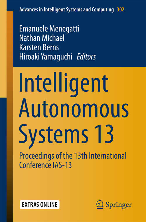 Book cover of Intelligent Autonomous Systems 13