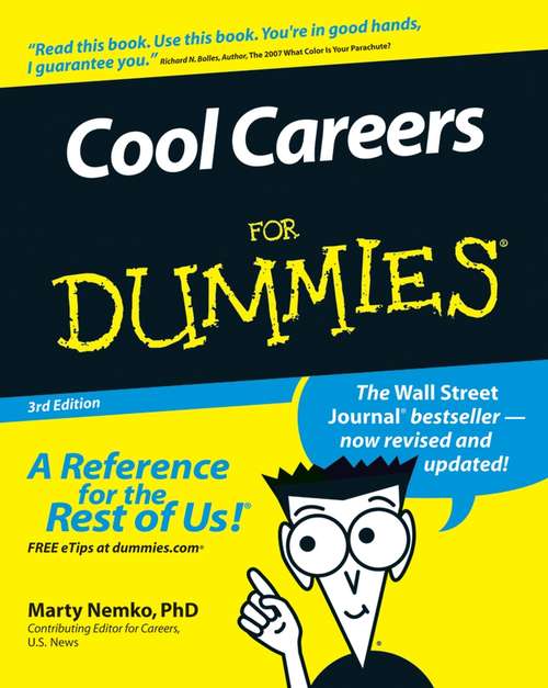 Book cover of Cool Careers For Dummies