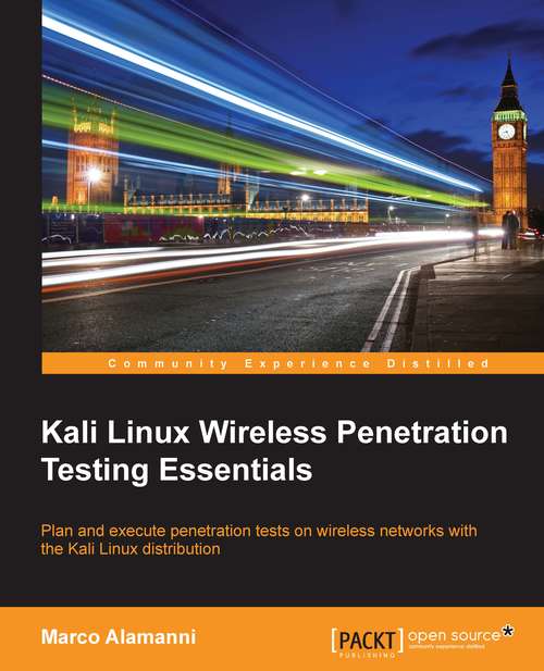 Book cover of Kali Linux Wireless Penetration Testing Essentials