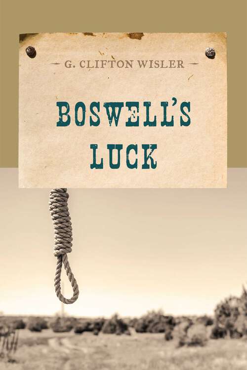 Book cover of Boswell's Luck (An Evans Novel of the West)